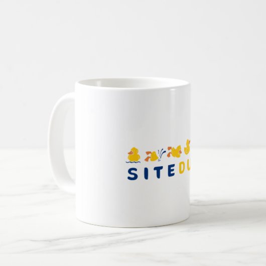 Mug logo Sitedux (Devant gauche)