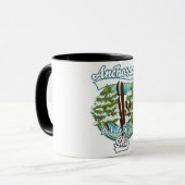 Mug logo ski Anchorage Alaska (Devant gauche)