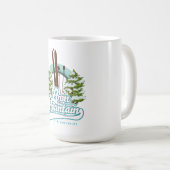 Mug logo ski mont Loon New Hampshire (Devant droit)