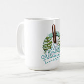 Mug logo ski mont Loon New Hampshire (Devant gauche)