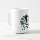 Mug Logo ski Ragged Mountain New Hampshire (Devant gauche)