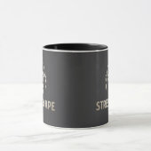 Mug Logo Stressed Ape Studios N&B (Centre)