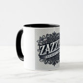 Mug Logo stylish Zazzle Store (Devant gauche)