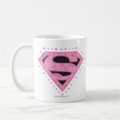 Mug Logo super-fille en uniforme noir et rose (Gauche)