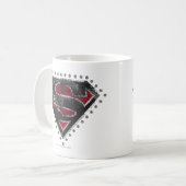 Mug Logo super-fille vêtu noir et rouge (Devant gauche)