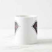 Mug Logo super-fille vêtu noir et rouge (Centre)