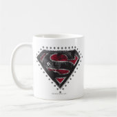Mug Logo super-fille vêtu noir et rouge (Gauche)