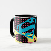 Mug Logo Supergirl Motif & Pois (Devant gauche)