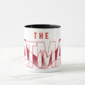 Mug Logo superposé de Batman Bat (Centre)