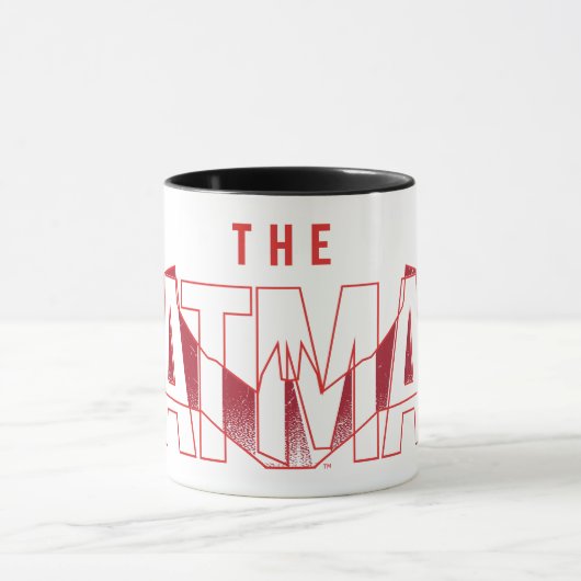 Mug Logo superposé de Batman Bat (Centre)