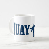 Mug Logo thaïlandais de Muay (Devant gauche)
