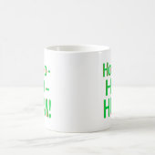 Mug Logo vert de "Ho-Ho-Ho-Bourdonnement" (Centre)