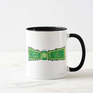 Mug Logo vert de lanterne avec la lanterne