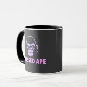 Mug Logo vert des studios Stressed Ape (Devant gauche)