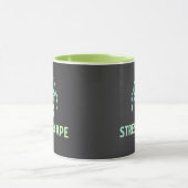 Mug Logo vert des studios Stressed Ape (Centre)