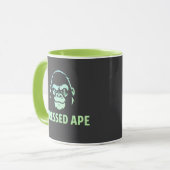 Mug Logo vert des studios Stressed Ape (Devant gauche)