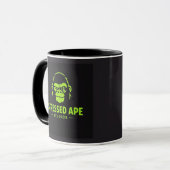 Mug Logo vert du studio Stressed Ape (Devant gauche)