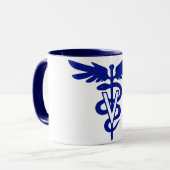 Mug logo vétérinaire 4 (Devant gauche)