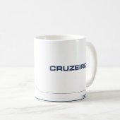 Mug Logo Vintage Brésil Cruzeiro (Devant droit)