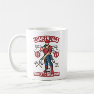 Mug Logo vintage Lumberjack