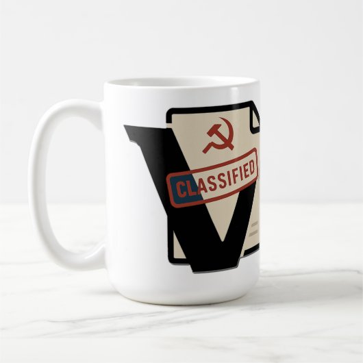 Mug Logo Vostok - Accès Refusé Jusqu'À La Caféine (Gauche)