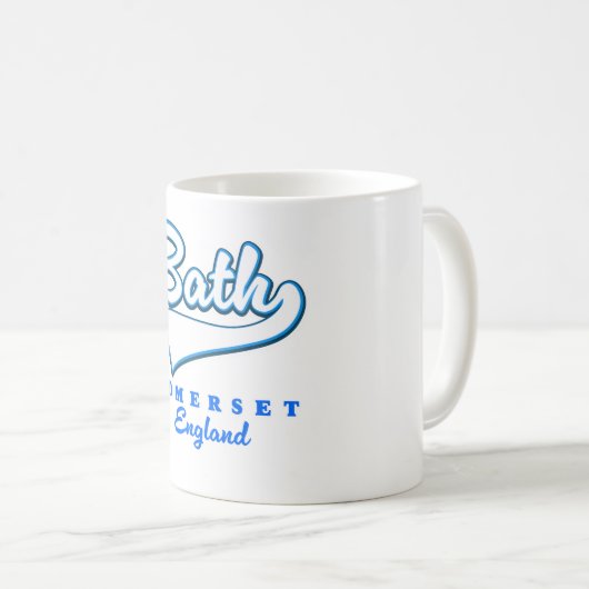 Mug Logo voyage de Bath Somerset (Devant droit)