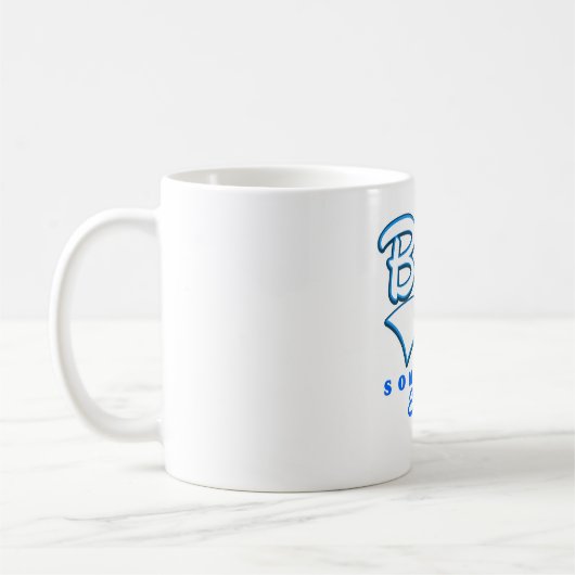 Mug Logo voyage de Bath Somerset (Gauche)