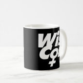 Mug Logo WisCon noir et blanc (Devant droit)