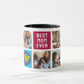 Mug Logo Wonder Woman | Maman Photo Collage (Centre)