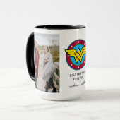 Mug Logo Wonder Woman | Meilleures photos d'amis (Devant gauche)