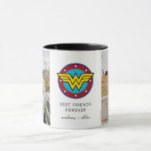 Mug Logo Wonder Woman | Meilleures photos d'amis (Centre)