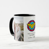 Mug Logo Wonder Woman | Meilleures photos d'amis (Devant gauche)