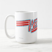 Mug Logo Wonder Woman Red and Blue Stripe (Gauche)