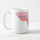 Mug Logo Wonder Woman Rose and Orange Mesh (Gauche)