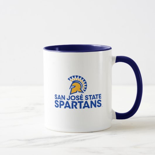 Mug Logo Wordmark de Spartans d'état de San Jose (Droite)