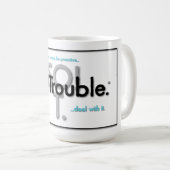 Mug Logos et slogans SO!Trouble (Devant droit)