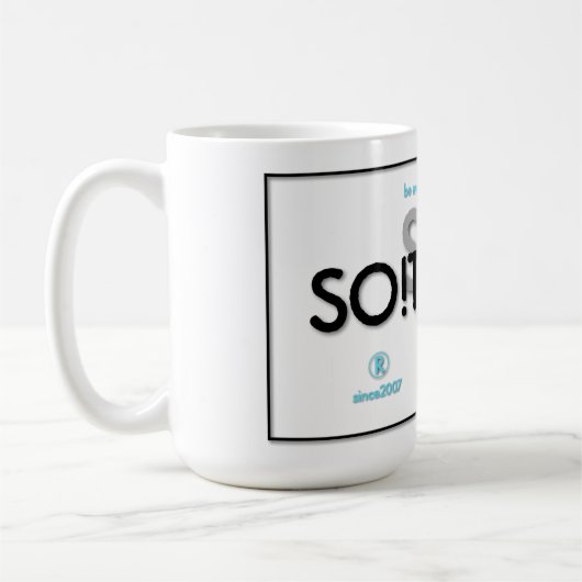 Mug Logos et slogans SO!Trouble (Gauche)