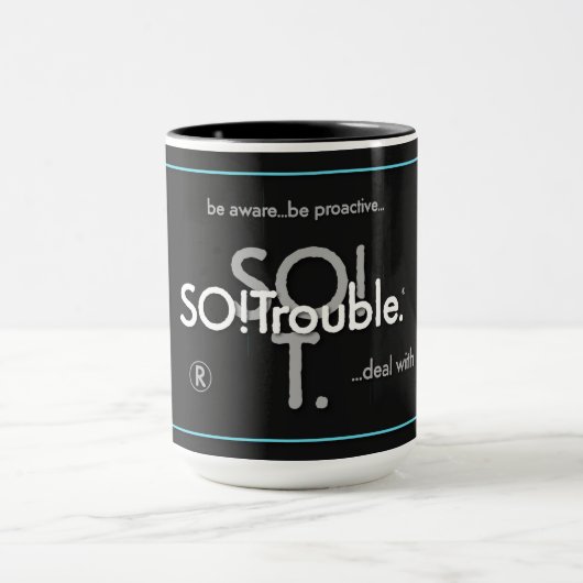 Mug Logos et slogans SO!Trouble  (Centre)