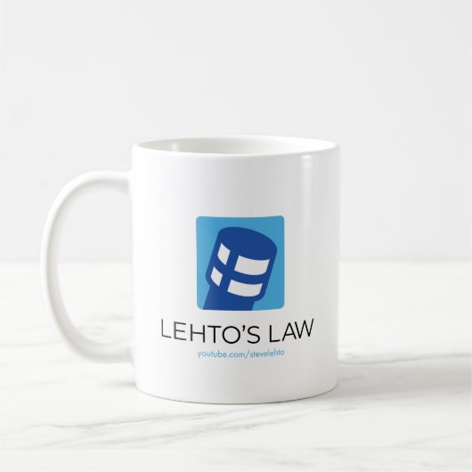 Mug Logotype de Lehto (Gauche)