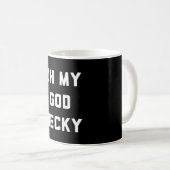 MUG L'OH MON BECKY D'UN DIEU (Devant droit)
