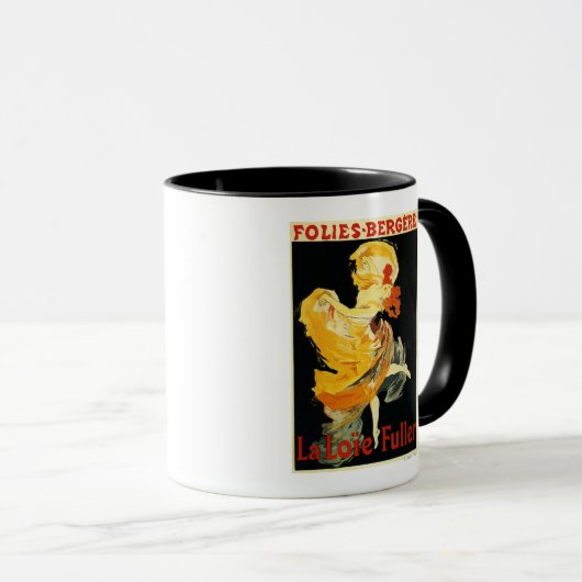 Mug Loie Fuller au théâtre Folies-Bergere (Devant droit)