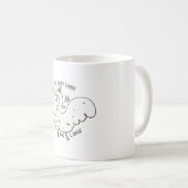 Mug L'oie idiote est lâchée (Devant droit)