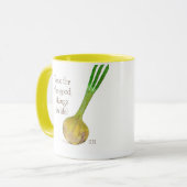 Mug L'oignon du jardinier (Devant gauche)