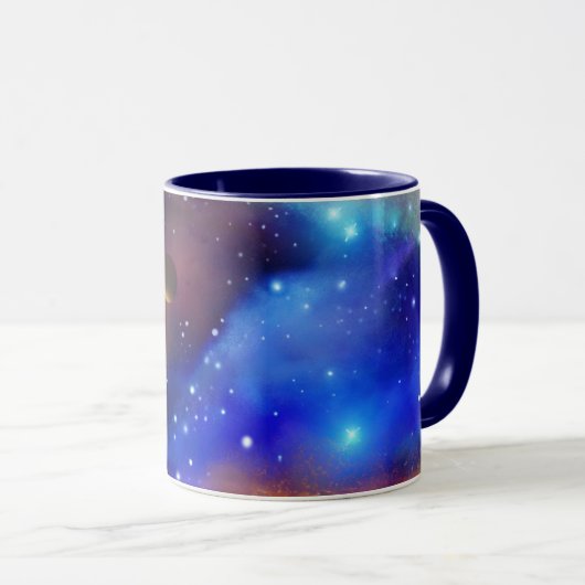 Mug Loin dans la boue spatiale (Devant droit)