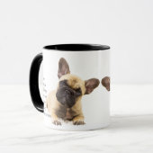 Mug Loin French Bulldogs Chiens tellement de citations (Devant gauche)
