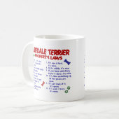 Mug Lois 2 de propriété d'AIREDALE TERRIER (Devant gauche)