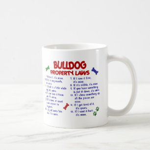 Mug Lois 2 de propriété de bouledogue