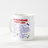 Mug Lois 2 de propriété de CHIEN-LOUP IRLANDAIS (Devant gauche)