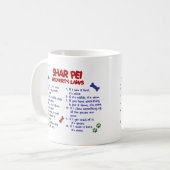 Mug Lois 2 de propriété de SHAR PEI (Devant gauche)
