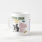 Mug Lois 4 de propriété de border collie (Devant gauche)